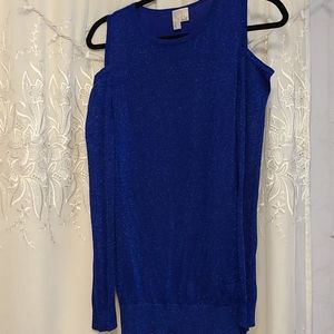 cold shoulder sweater